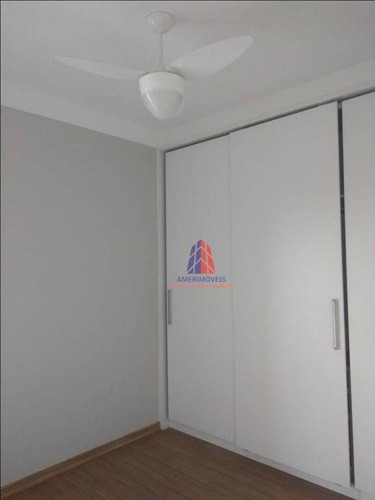 Apartamento Com 3 Dormitórios À Venda, 70 M² Por R$ 350.000,00 - Centro - Americana/sp - Ap0526