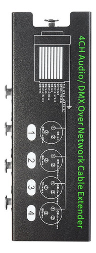 Extensor De Cable De Audio/dmx A Través De Red, 1 Par De 4 C