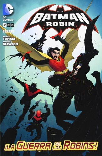 Batman Y Robin No. 3, De Peter J. Tomasi , Patrick Gleason. Editorial Ecc, Tapa Pasta Blanda En Español, 2013