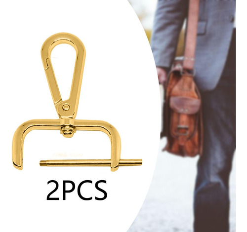 5 X 2 Piezas De Gancho A Presión Con