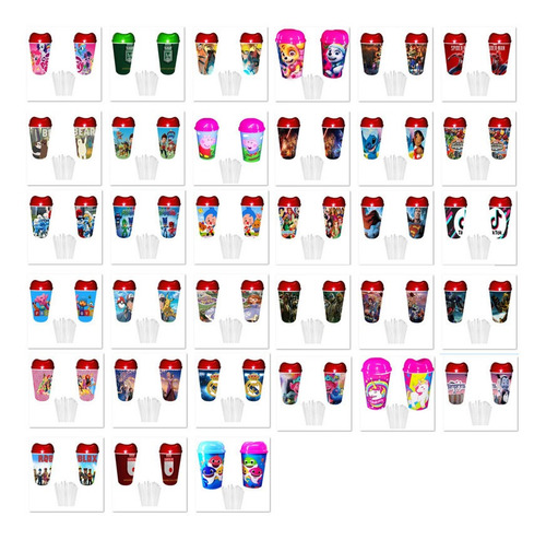 12 Vaso Pitillo Real Madrid Sorpresa Piñata Regalo Fiesta