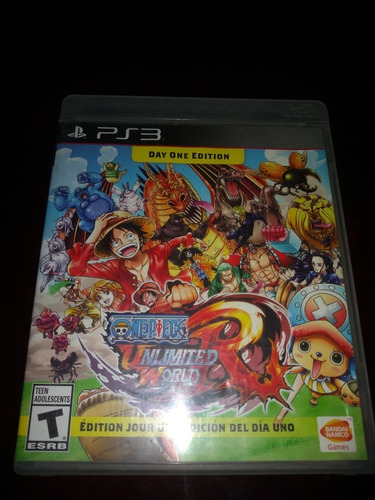 Playstation 3 Ps3 One Piece Unlimited World Edición Día Uno (Usado)