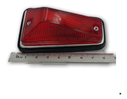 Imagen 3 de 4 de Faro Stop Universal Piramidal Pequeno Moto