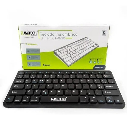 Mini Teclado Ultra Slim Inalambrico Bluetooth Celular Tablet