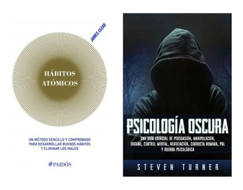 Hábitos Atómicos + Psicología Oscura - Pack X 2 Libros