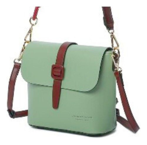 Bolsa Moderna De Luxo Design Brasileiro 24h Cor Verde Elegante