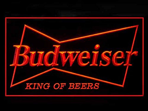 Bayyon Buttweiser Budweise King Beer Bar - Letrero De Luz Le