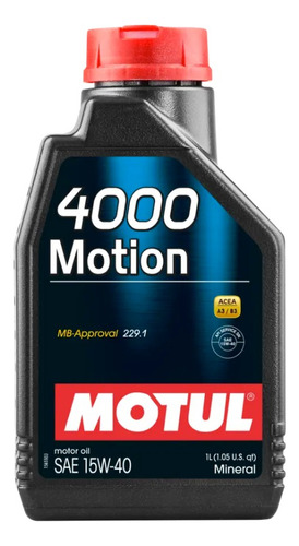 Aceite Motul | 15w40 Mineral*