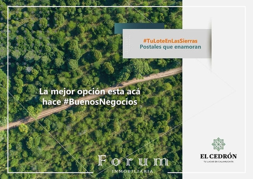 Compra Tu Lote: El Cedrón: Va. Ciudad Parque Los Reartes