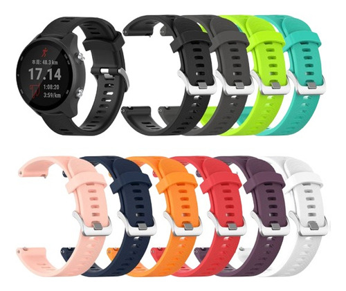 Pulseira Compatível Com Garmin Forerunner 245 - 22mm
