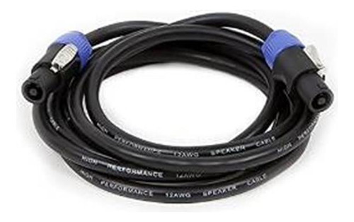 Monoprice 10 Pies 12 Awg 2 Conductores Tipo Speakon Nl4fc He