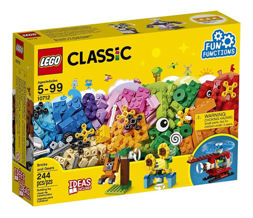 Todobloques Lego 10712 Classics Bricks Y Engranajes !!