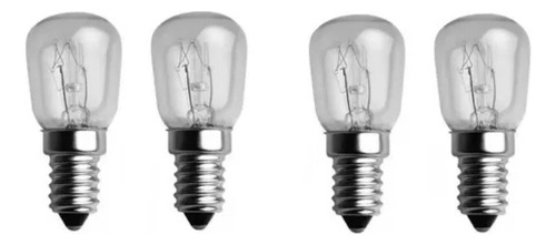 4 Lamparas Repuesto Para Lámpara De Sal  E14