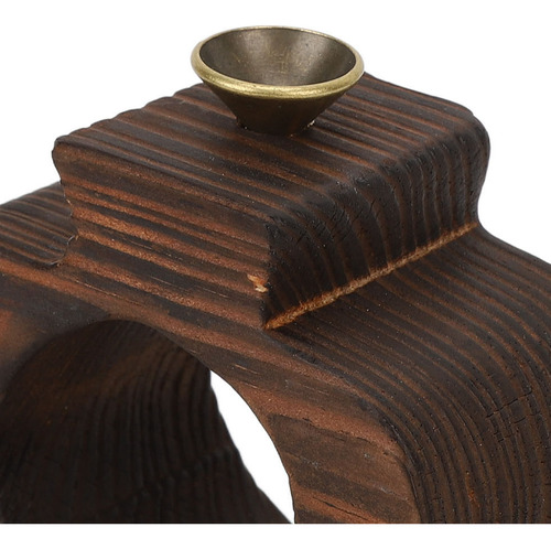 Soporte Para Incienso En Forma De Cascada, Bandeja De Madera