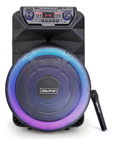 Dolphin Sp-18rbt Altavoz Bluetooth Portátil Para Fiestas