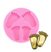 Comprar Molde Silicona Piecitos Bebe Fondant Porcelana Fria Yeso 