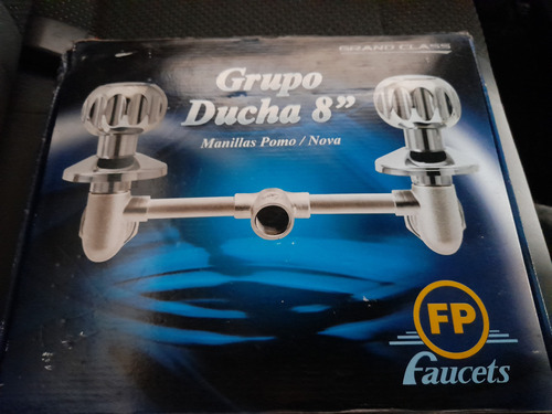 Llave Grifería De Ducha Doble, Marca Fundición Pacifico