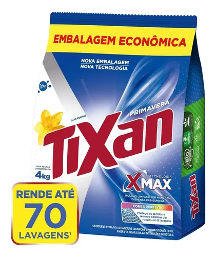 4 QUILOS DE SABÃO EM PÓ POR MENOS DE 30 CONTO