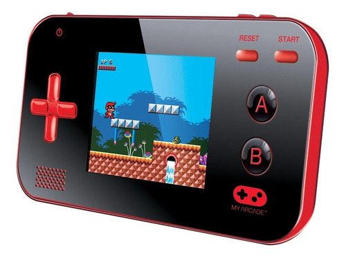 Console My Arcade Gamer V Portable Standard cor  preto e vermelho