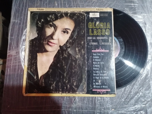 Gloria Lasso Con La Orquesta De Jorge Ortega Lp 33 Rpm 