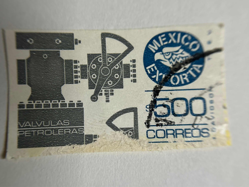 Sello Postal Mexico 1992 Mexico Exporta Valvulas Petroleras