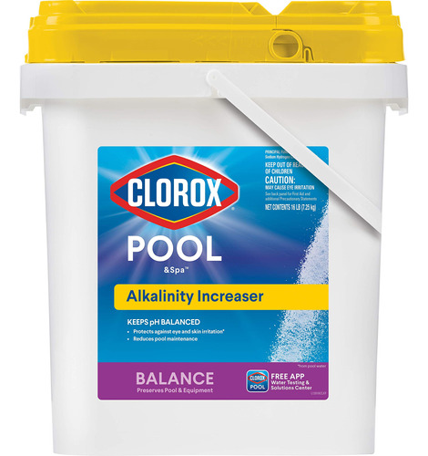 Clorox Pool&spa 12016clx - Aumento Total De Alcalinidad Para