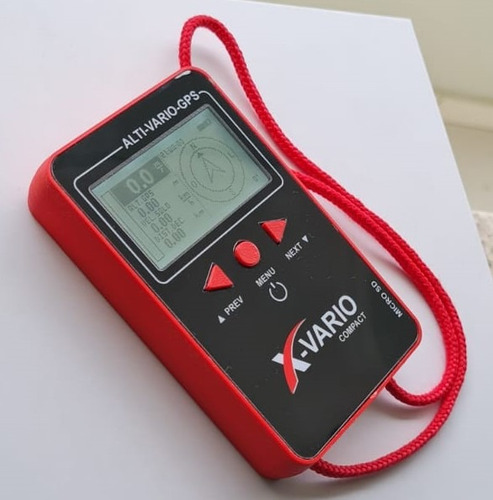 X-vario Compact - Variômetro E Gps Integrado Parapente