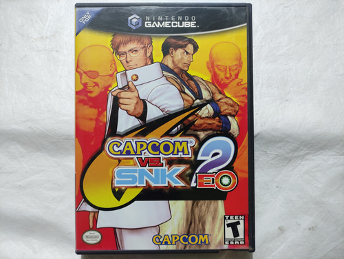 Capcom Vs Snk 2 Eo Original, Completo Para Gamecube $799