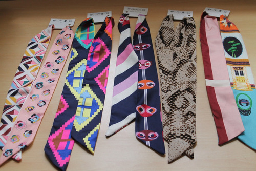 Cintillo Bandanas Pañuelo Scrunchies De Saten, 3 X Publicado