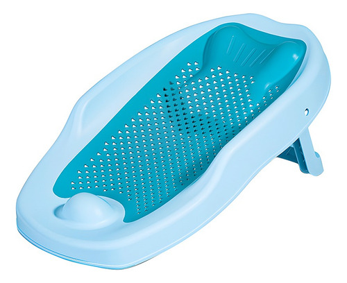 Soporte De Tina HOG170 Asiento Para Bañera De Bebe Antideslizante Color Azul