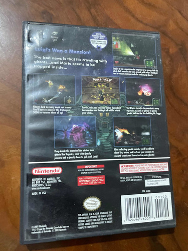 Imagen 4 de 5 de Lugi´s Mansion Nintendo Gamecube
