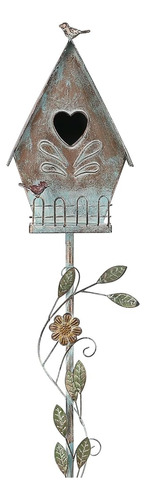 Jemeni A-style Cottage Bird House Stakes Para El Exterior, M