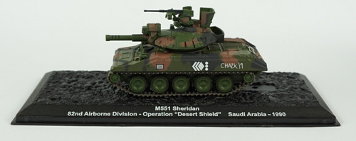 Blindados De Combate - M551 Sheridan - Miniatura