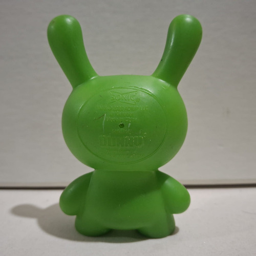 Dunny Lime Series Sonic Wacky Pack Kidrobot 2020 Art Toy (Usado)