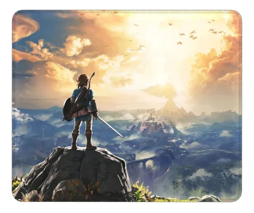 comprar Alfombrilla Raton The Legend Of Zelda Breath Wild Hyrule