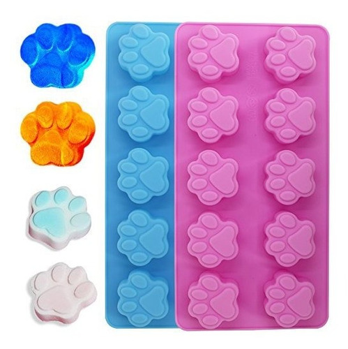 Dakuan Molde De Silicona Para Huellas De Huellas De Alimento