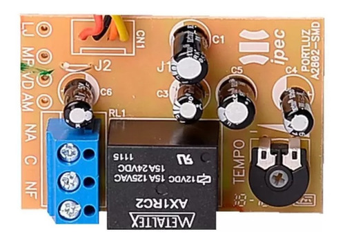 Imagem 5 de 5 de Relê Temporizador Universal Flat Ipec