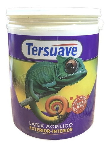 Pintura Tersuave Interior Exterior  Lavable 1 Litro Anti Hon