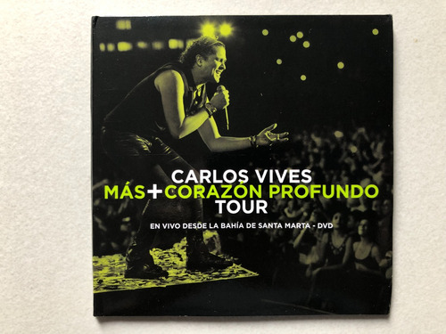 Dvd Carlos Vives Mas+corazon Profundo Tour. Vallenato