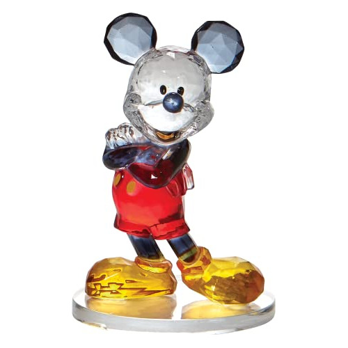 Facetas De Disney Mickey Mouse Pose De Pie, 3.75 Pulgad...