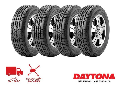 Combo X4 265/60 R18 Bridgestone Ht684 Ii + Envío Gratis