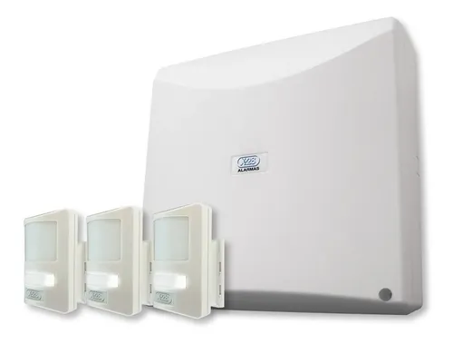 Central 8 Full Zonas + 3 Detectores Infrarrojos X-28 Alarma