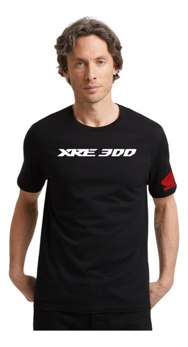 Remera Honda Xre300 - Algodón - Unisex - Diseño Estampado N2