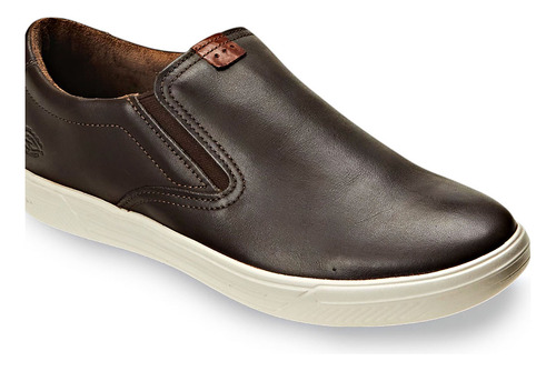 Tênis Masculino Slip-on Pegada 110402-04 Couro Casual