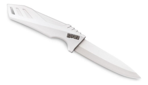 Cuchillo Pesca Rapala Rcbkw4b Ceramica 9 Cm Funda 50 G Color Blanco