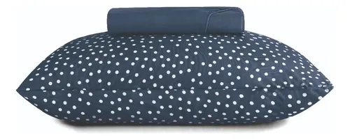 🛏️ Jogo de Cama King Bits Poá Lençol 100% Algodão Malha Fio Penteado Altenburg Bits Marin