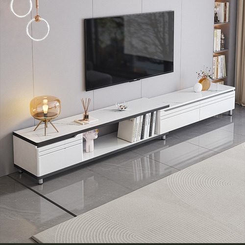 Mueble Mesa Para Tv Moderno Minimalista Escalable 130-190cm