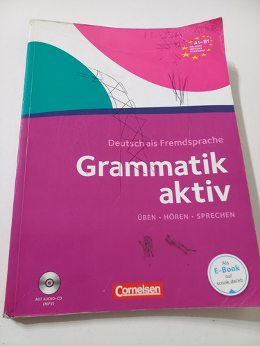 Grammatik Aktiv A1-b1 Cornelsen Gramática Alemana Cd (Usado)