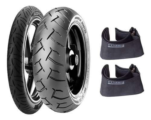 Combo Pirelli Esportivos Intruder 125 + Camaras De Ar