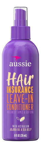 Aussie Insurance Leave In Condicionador Spray 236ml Jojoba 